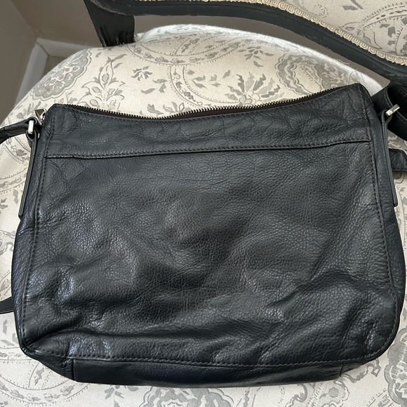 Black leather fossil bag - Picture 6 of 7